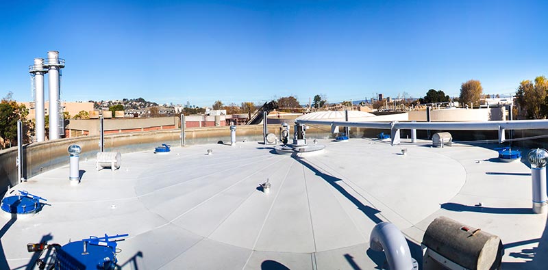 SFPUC Digester Covers & Biosolids Cake Bins Construction